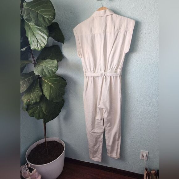 Abercrombie and fitch jumpsuit tie belt side pockets - Picture 6 of 10